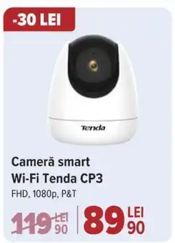 Carrefour Camerǎ smart Wi-Fi Tenda CP3 Ofertă