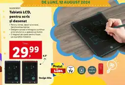 Lidl Tabletǎ LCD, pentru scris şi desenat Ofertă