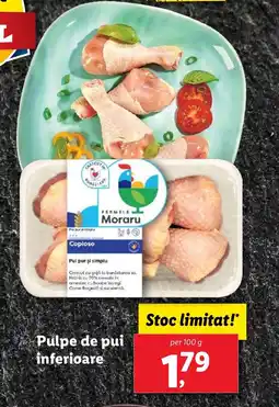 Lidl Pulpe de pui inferioare Ofertă