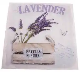 Favi Tablou pe pânză cu lavandă Petites Fleurs, 40 x 40 cm Ofertă
