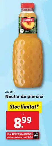 Lidl GRANINI Nectar de piersici Ofertă