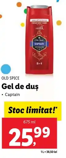 Lidl OLD SPICE Gel de duş Ofertă