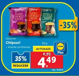 Lidl SNACK DAY Chipsuri Ofertă