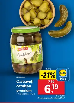 Lidl Castraveţi cornison premium Ofertă