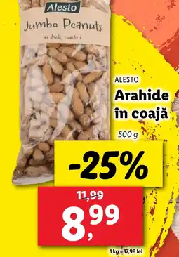 Lidl ALESTO Arahide în coajă Ofertă