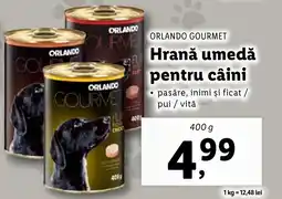 Lidl ORLANDO GOURMET Hrană umedă pentru câini Ofertă