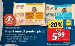 Lidl COSHIDA PURE TASTE Hrană umedă pentru pisici Ofertă