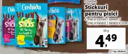 Lidl COSHIDA Sticksuri pentru pisici Ofertă