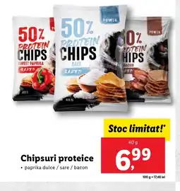 Lidl Chipsuri proteice Ofertă