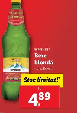 BERGENBIER Bere blondă