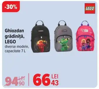 Carrefour Ghiozdan grădiniță, LEGO Ofertă