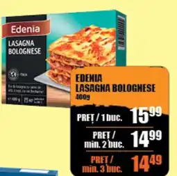 EDENIA LASAGNA BOLOGNESE