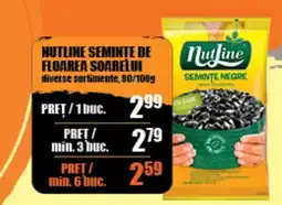 Auchan NUTLINE SEMINTE DE FLOAREA SOARELUI Ofertă
