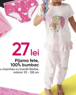 Pepco Pijama fete, 100% bumbac Ofertă