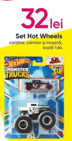 Pepco Set Hot Wheels Ofertă