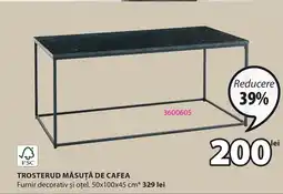 JYSK TROSTERUD MĂSUŢĂ DE CAFEA Ofertă