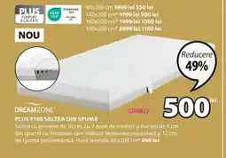 JYSK PLUS F100 SALTEA DIN SPUMĂ Ofertă