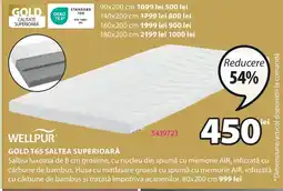JYSK GOLD T65 SALTEA SUPERIOARĂ Ofertă