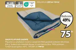 JYSK BAGN PLAPUMA SHERPA Ofertă