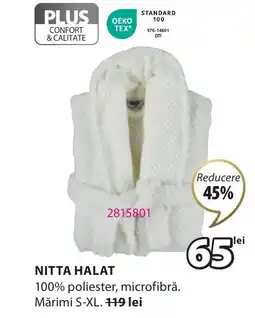 JYSK NITTA HALAT Ofertă