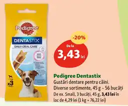 Fressnapf Pedigree Dentastix Ofertă