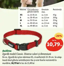 AniOne Zgardă model Classic