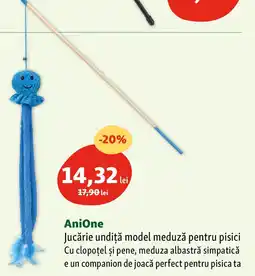 Fressnapf AniOne Jucărie undiță model meduză pentru pisici Ofertă