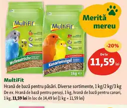 Fressnapf MultiFit Hrană de bază pentru păsări Ofertă