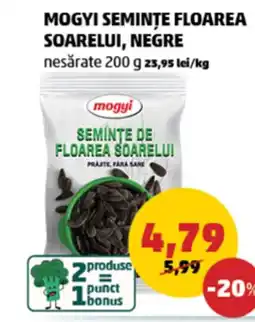 Penny Mogyi seminţe floarea soarelui, negre Ofertă
