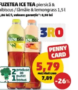 Penny Fuzetea ice tea Ofertă