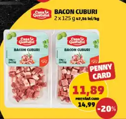 Penny Bacon cuburi Ofertă