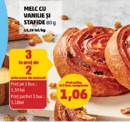 Penny Melc cu vanilie și stafide Ofertă