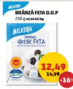 Penny Milkeria brânză feta d.o.p Ofertă