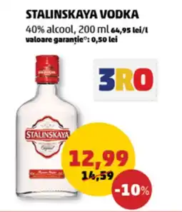 Penny Stalinskaya vodka Ofertă