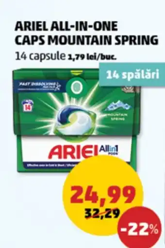 Penny ARIEL all-in-one caps mountain spring Ofertă