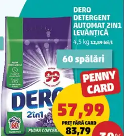 Penny DERO Detergent automat 2in1 levanțică Ofertă