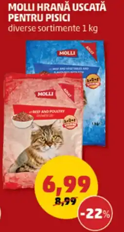 Penny MOLLI hrană uscată pentru pisici Ofertă