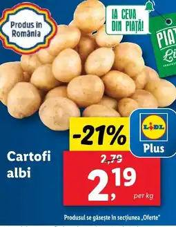 Lidl Cartofi albi Ofertă
