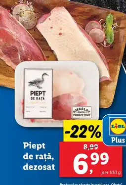 Lidl Piept de rață, dezosat Ofertă