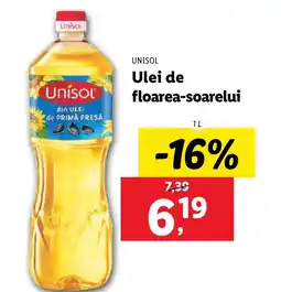 Lidl UNISOL Ulei de floarea-soarelui Ofertă