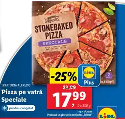 TRATTORIA ALFREDO Pizza pe vatrǎ Speciale