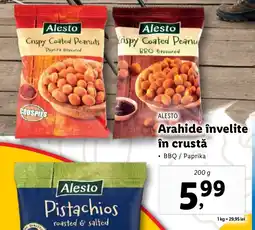 Lidl ALESTO Arahide învelite în crustă Ofertă