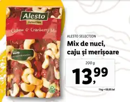 Lidl ALESTO SELECTION Mix de nuci, caju şi merişoare Ofertă