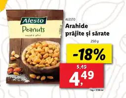 Lidl ALESTO Arahide prăjite și sărate Ofertă