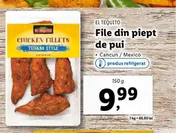 Lidl EL TEQUITO File din piept de pui Ofertă