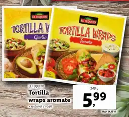 EL TEQUITO Tortilla wraps aromate