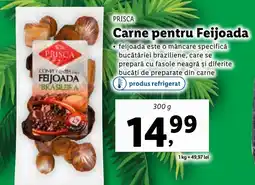 Lidl PRISCA Carne pentru Feijoada Ofertă