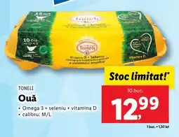 Lidl TONELI Ouă Ofertă