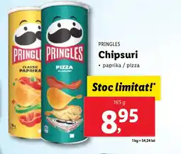 Lidl PRINGLES Chipsuri Ofertă