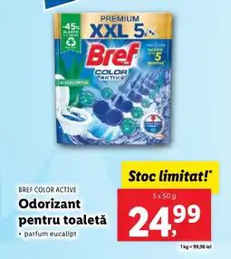BREF COLOR ACTIVE Odorizant pentru toaletă